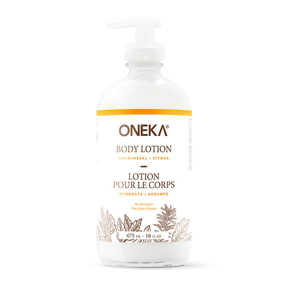 ONEKA Lotion pour le corps I Hydraste & Agrumes I 475ml